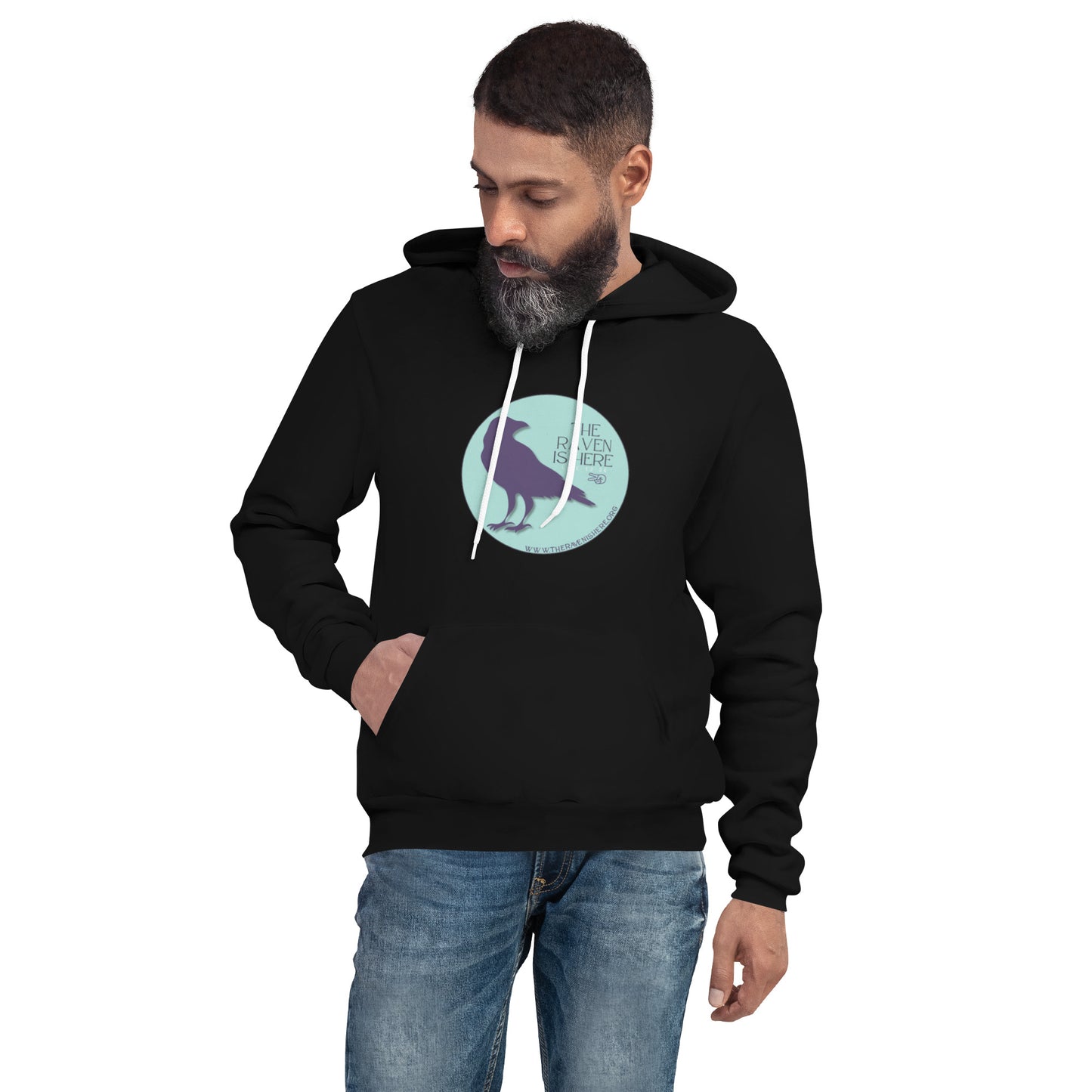 The Raven Is Here Unisex Hoodie